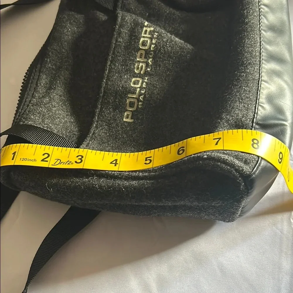 Polo by Ralph Lauren Black Messenger Bag Classic Design